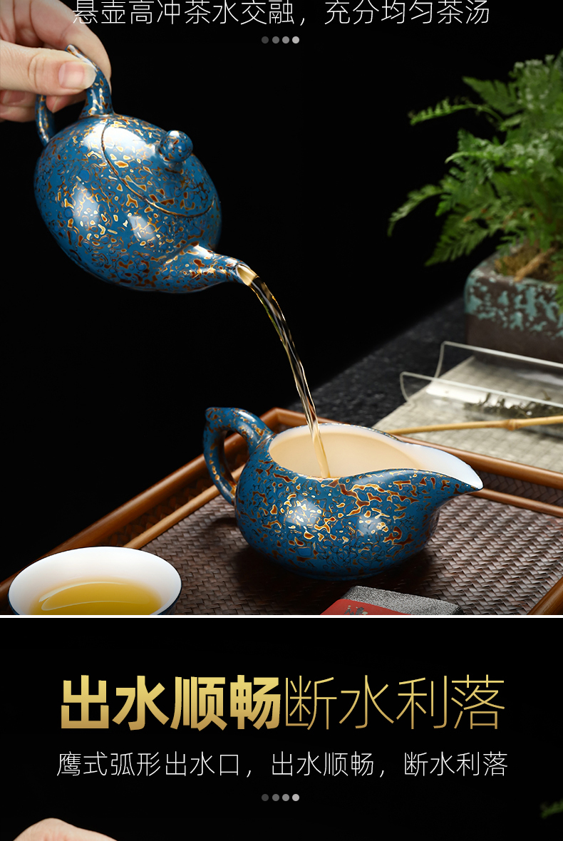 Recreation Chinese lacquer porcelain tea sea capacity of 170 ml of suet jade porcelain and a cup of tea ware lacquer tea set