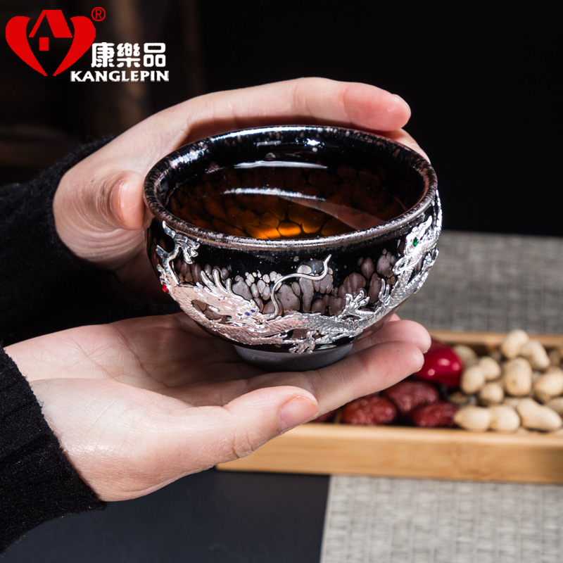 Recreational products built with silver light water ji up built light office tea tea service master CPU use ceramic cups of tea cups