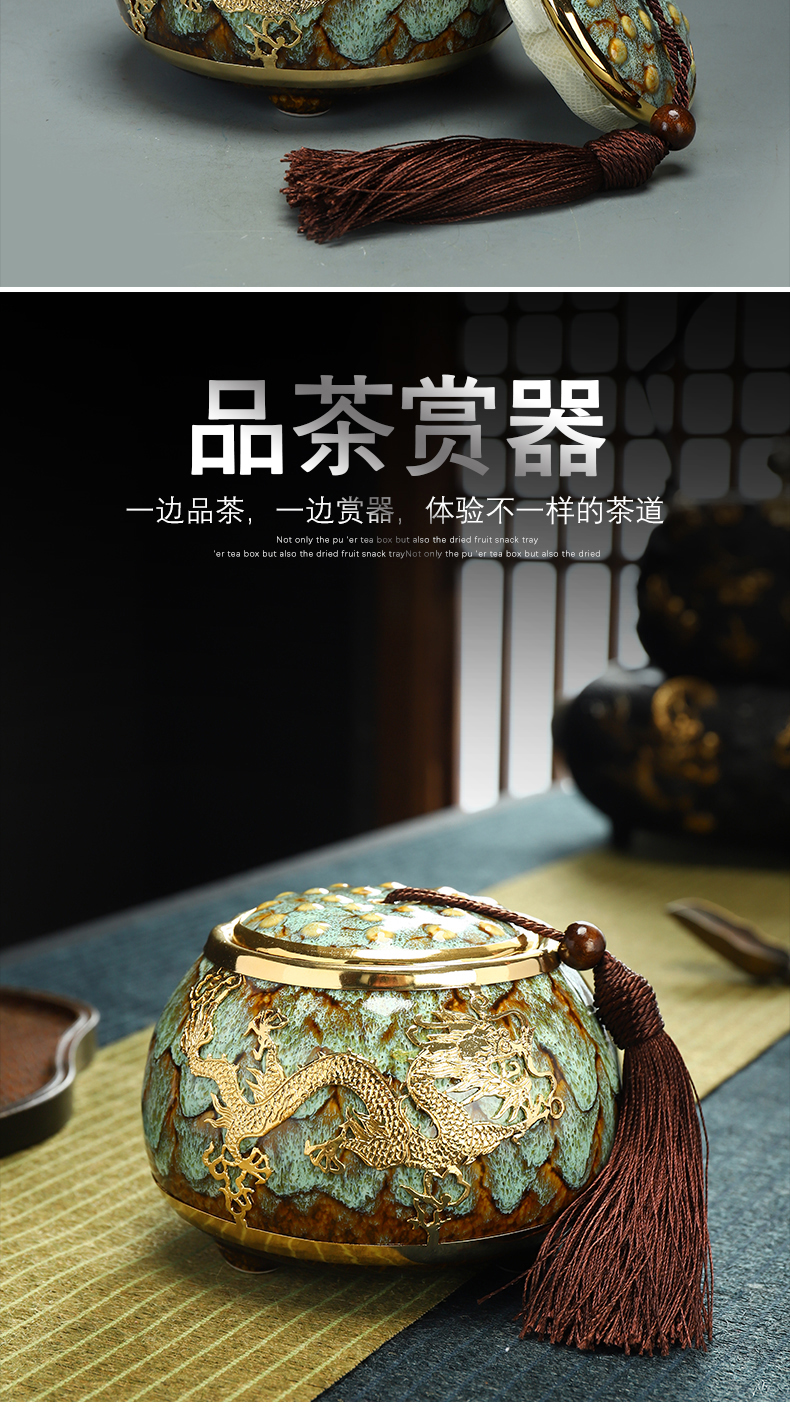 Recreation an inset jades tea pot kung fu tea set large seal caddy fixings checking ceramic medium small storage tanks