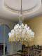 French-Style Duplex Living Room Crystal Chandelier, Luxurious and Grand Villa Lobby, Bedroom, Dining Room Lamp, Staircase Long Chandelier