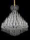 Crystal Chandelier in the Living Room of a Duplex House, Luxurious and Grand Staircase Chandelier in a Villa, European-Style Mezzanine Hotel Lobby Light