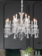 2026 New French-Style Crystal Chandelier for Duplex Living Room, High-End Villa, Large Flat Floor, Dining Room, Bedroom, Lobby Light
