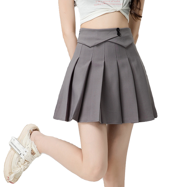 ONEMORE short skirt pleated skirt versatile