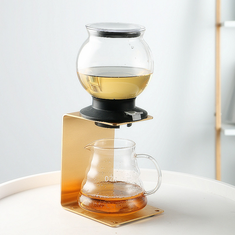 Japanese filter water tower teapot heat-resistant glass teapot set household office cold brewing tea machine