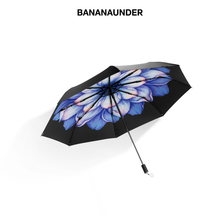 159元包邮   BANANAUNDER蕉下莲町防晒防紫外线小黑伞折叠晴雨伞