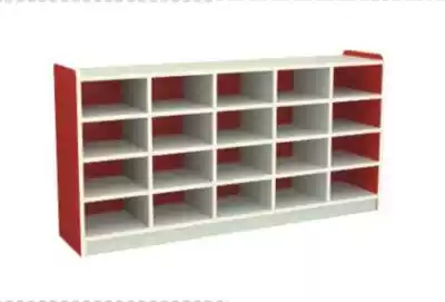 Kindergarten children's toy cabinet Shoe cabinet Kindergarten sundries storage cabinet Shoe cabinet editor