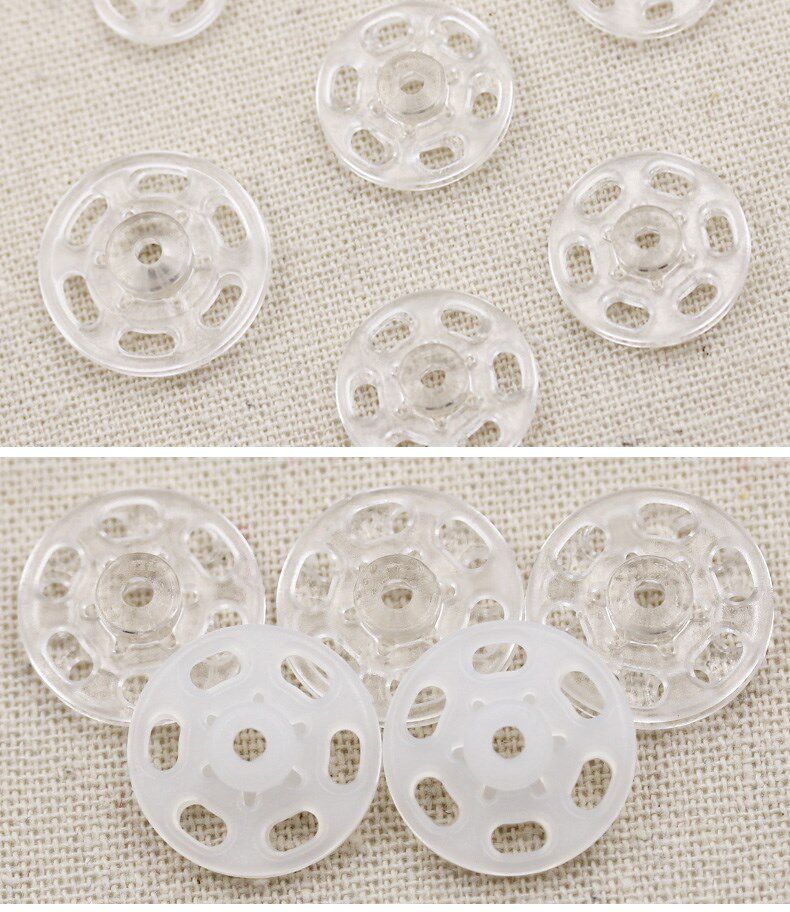 Dark Blue women's anti-Xinjiang walking light son button invisible button Shirt Transparent Clothes with Small Baby Plastics