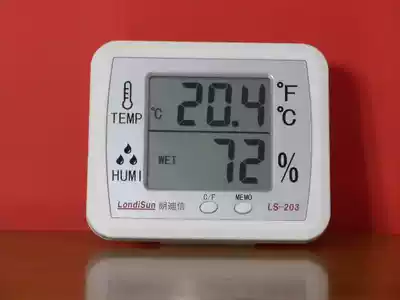  Direct sales Langdixin electronic thermometer and hygrometer LS-203 digital digital thermometer and hygrometer Thermometer and hygrometer