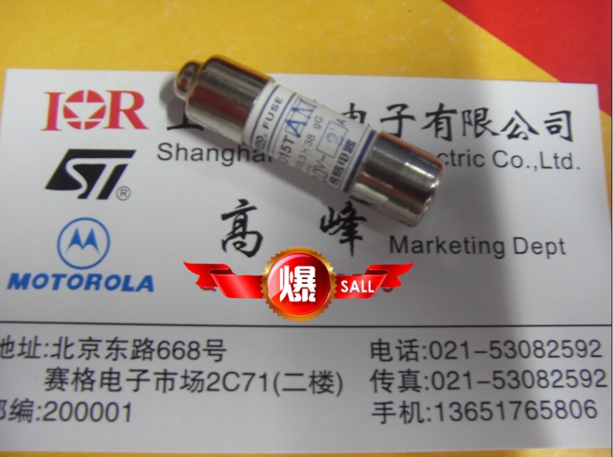 Brand new Tea Melting MRO Ceramic Fuse Fuse RO15TAM 10 3 * 38 2A 600V
