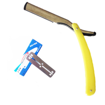 Shengfeng razor holder double-sided blade Eyebrow trimming knife holder Hair cutting knife holder Folding double-sided knife holder blade