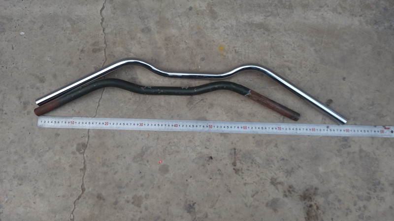 Changjiang 750 accessories widening and lengthening electroplating handlebar stainless steel handlebar