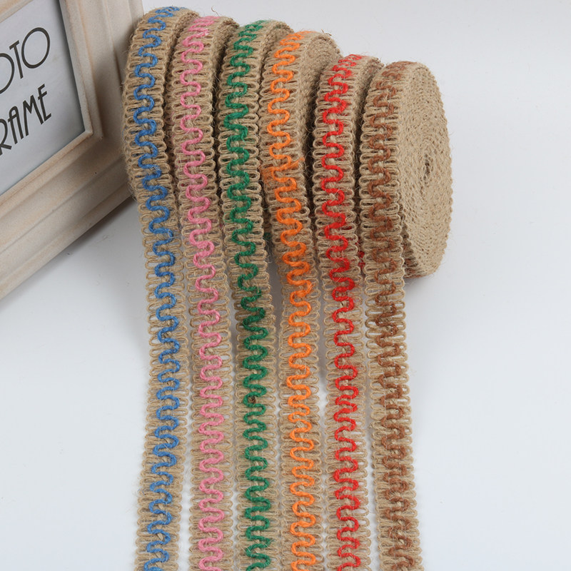  diy handmade material hemp rope linen rope hemp rope lace hemp rope glass vase hydroponic vase