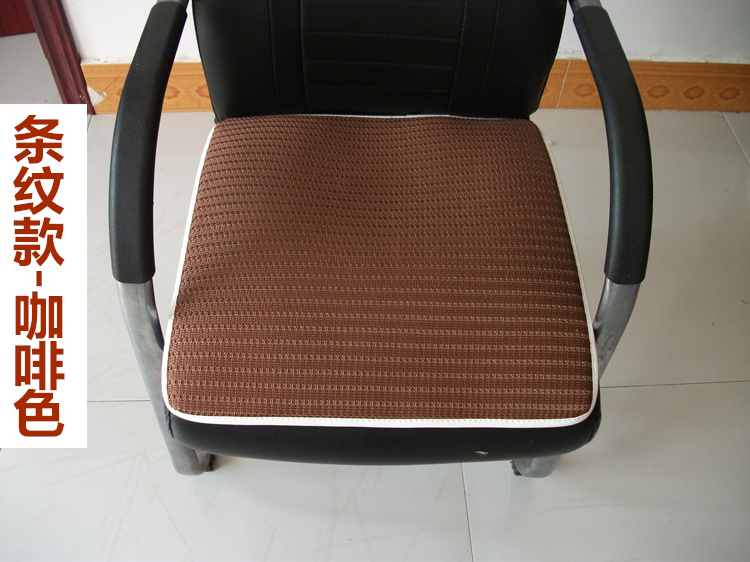 Mới băng lụa đệm bốn mùa phổ quát đệm nhỏ vuông pad trượt văn phòng ghế mát pad đệm hỗ trợ tùy chỉnh đệm lót ghế sofa