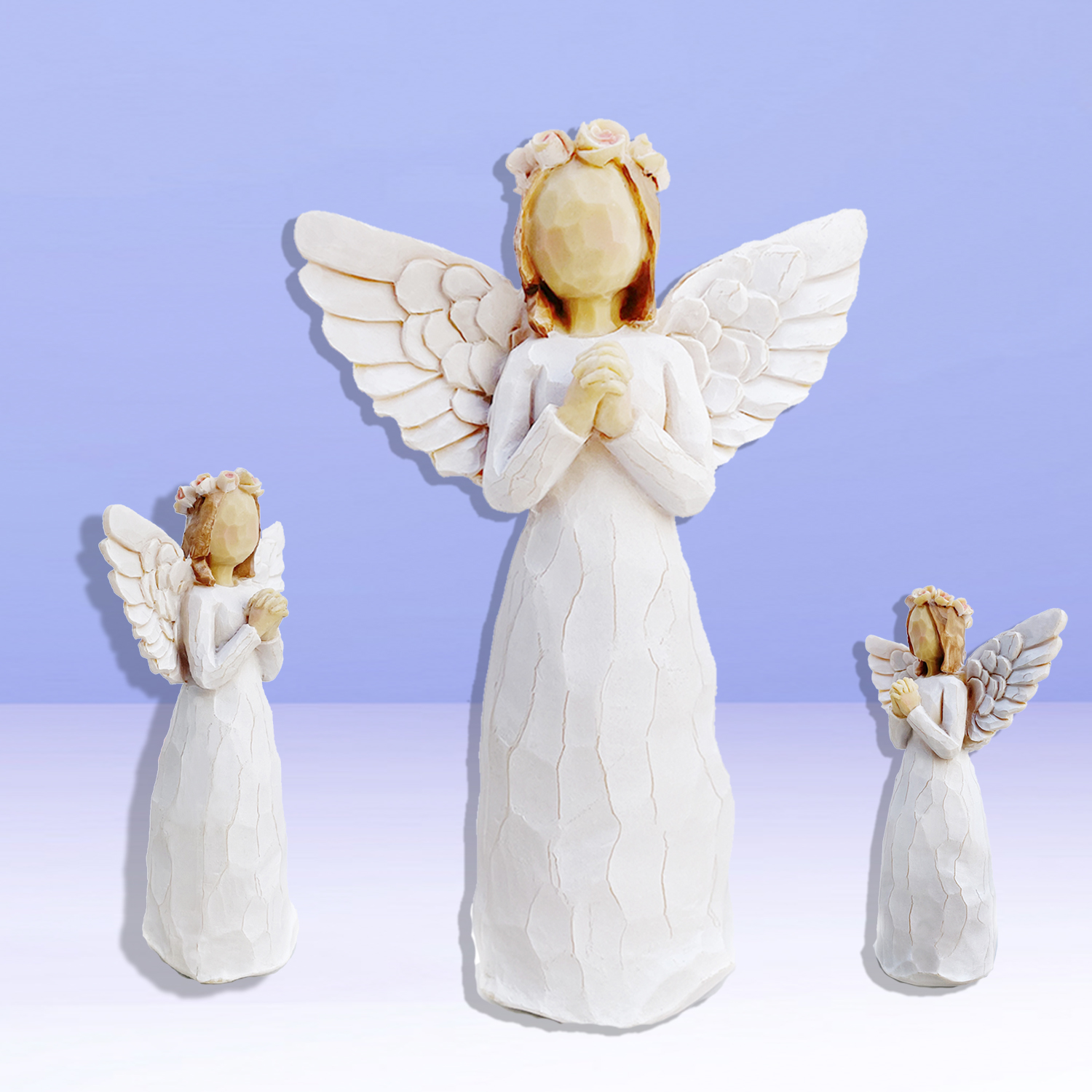 willow newborn handmade statue character angel ornament anniversary wedding anniversary wedding bouquet gift