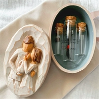 Любовь с 3 бутылками+рисовая белая сумка для хранения