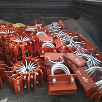 Chemical support hanger connector pipe card A1U bolt A2 angle steel U-shaped pipe card PA ship standard U-shaped card custom
