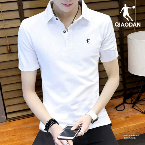 乔丹 Футболка с коротким рукавом, быстросохнущая футболка polo, мужская спортивная рубашка для отдыха