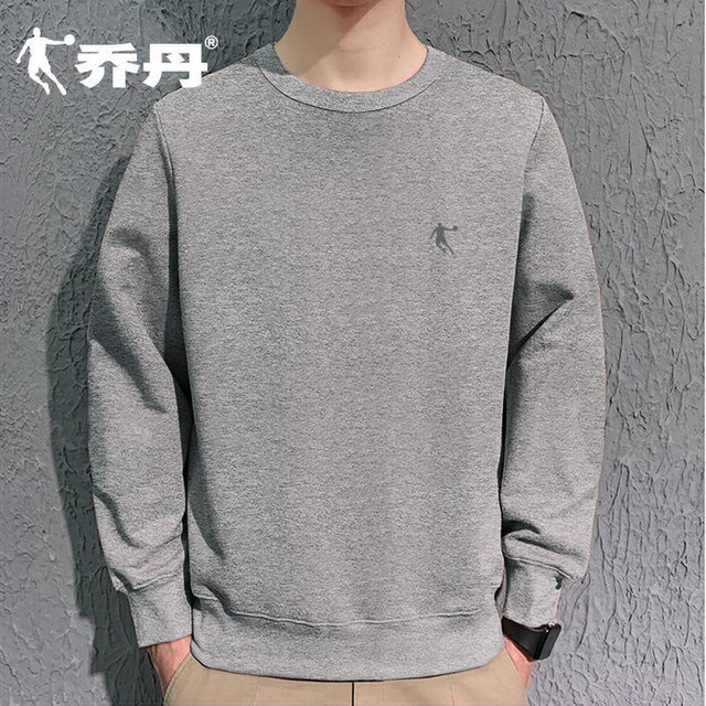 Jordan sports sweatshirt ຜູ້ຊາຍພາກຮຽນ spring ແລະດູໃບໄມ້ລົ່ນຮອບຄໍເສື້ອທີເຊີດແຂນຍາວ 2024 ຜູ້ຊາຍໃຫມ່ 2024 ເສື້ອ jackets ຜູ້ຊາຍບາດເຈັບແລະ