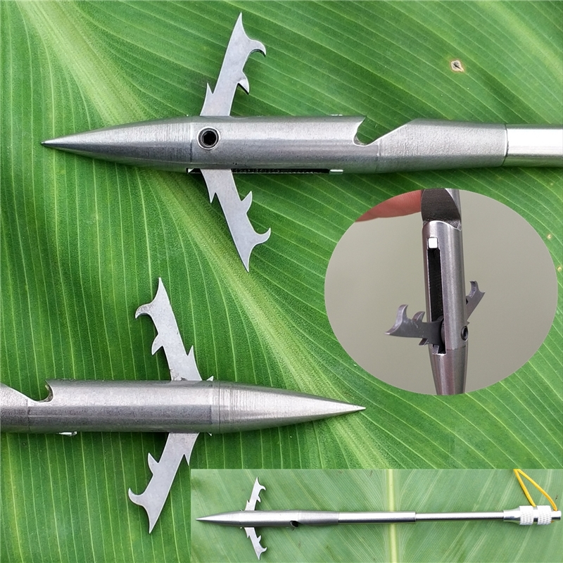 Deep water hunting shoots to the 440 stainless steel shark slingshot fish shot fish magnetic magnetic brat to the fish