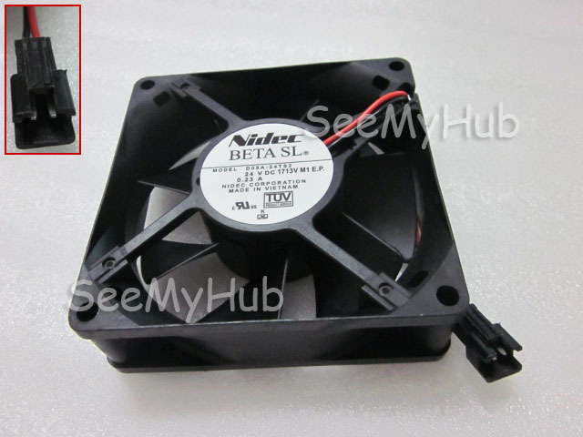 NIDEC D08T - 24PU TS4 TS9 TS1 D08A-24TU TS2 24V inverter cooling fan
