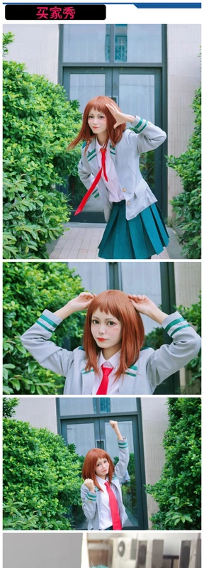 Phát hiện chú ếch thổi mưa mận xanh thung lũng ra khỏi Juliri Yuchazi thiêu đốt đồng phục cosplay đông lạnh học viện anh hùng của tôi - Cosplay