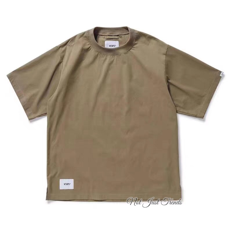 WTAPS SMOCK SS COPO RIPSTOP 背後字母印花男女休閒寬鬆短