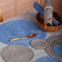 Japanese heat insulation placemat household anti-scalding table mat pot mat coaster heat-resistant bowl Mat high temperature resistant woven plate mat