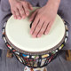 GANA 새로운 가나 초보자 탬버린 아프리카 드럼 리장 1012 인치 운남 어린이 유치원 성인 악기