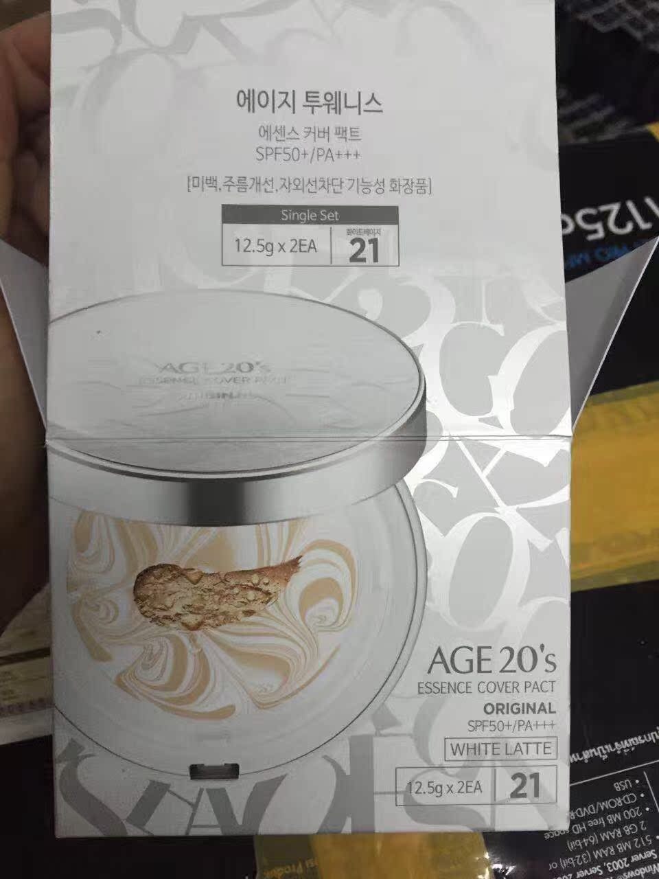Hàn Quốc Ai Jing cushion nước nhẹ tinh chất kem nền Kem lót ướt BB cream Water Run Phụ nữ mang thai có sẵn kem bb hàn quốc