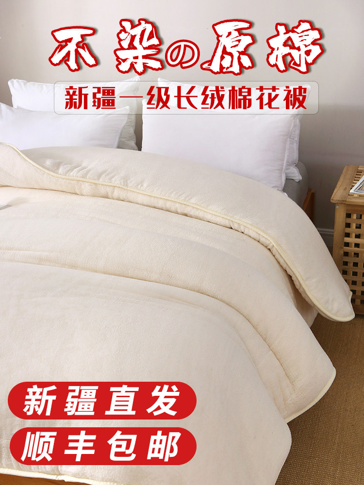 Xinjiang long-staple quilt quilt quilt core thickened warm cotton quilt mattress mat quilt
