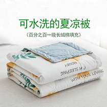 100% cotton cotton summer quilt Air-conditioned quilt Summer cool quilt 100% cotton thin quilt single double spring and autumn summer quilt core