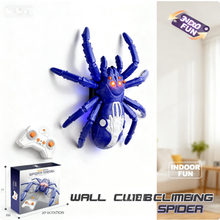 欧米の子供向け壁登りクモ型電動リモコン式機械式バイオニック関節壁登りトカゲ型360°回転這い回るヤモリ型9