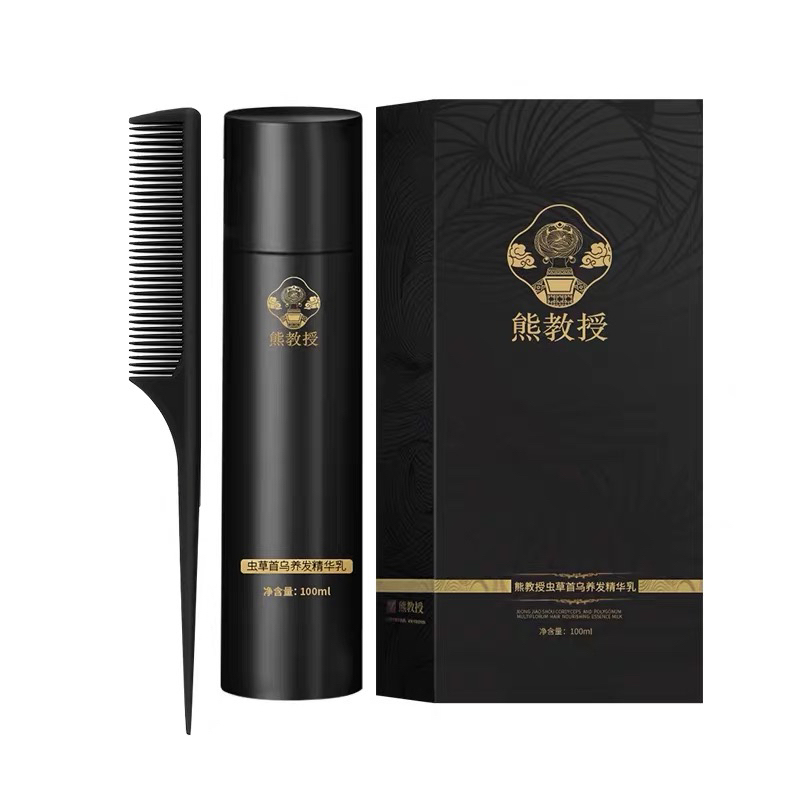 Professor Xiong's Cordyceps and Polygonum Multiflorum Hair Nourishing Essence Lotion, the Same Product as the Senbaifu Herbal Flagship Store Professor Xiong's Cordyceps and Polygonum Multiflorum Hair Nourishing Essence Lotion, the Same Product as the Senbaifu Herbal Flagship Store