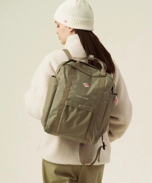 Japanese Trendy Brand Spring/Summer New Product Japanese-Style Nylon Waterproof Workwear Pocket Unisex Backpack School Bag Danton