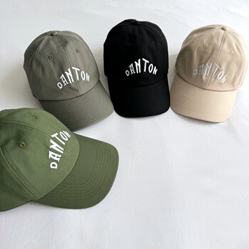 Japanese Trendy Brand Spring/Summer New Product Simple Embroidered Letter Versatile Workwear Unisex Baseball Cap Danton