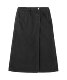 Japanese Trendy Brand Spring and Summer Retro Asymmetrical One-Piece Elastic Waist Women's Denim A-Line Skirt Danton