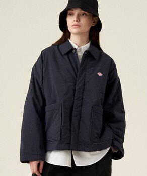 Japanese Trendy Brand Autumn and Winter New Product Simple Classic Workwear 3m Waterproof Wind-Resistant Women's Thin Cotton Jacket Danton