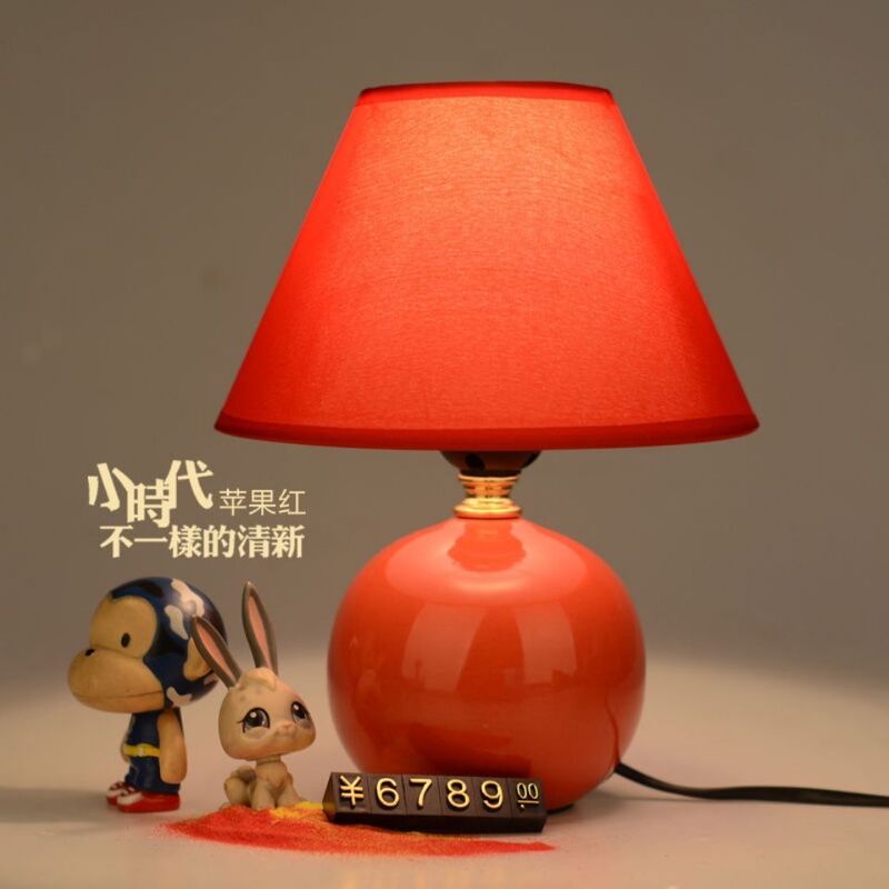 Ceramic Fabric Table Lamp Bedside Lamp Trendy Lamp Girly Cozy Night Light High-End New Nordic Style Bedroom Ceramic Fabric Table Lamp Bedside Lamp Trendy Lamp Girly Cozy Night Light High-End New Nordic Style Bedroom