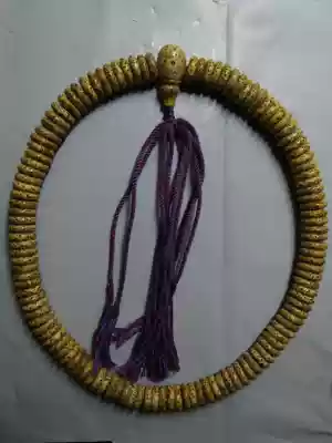 10*3 high density medicine ingots abacus beads wrapped Pulp original ecological chicken oil yellow Hainan star Moon Bodhi 120 beads