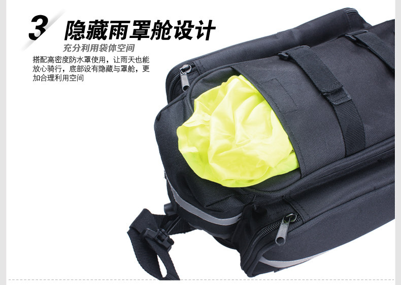 Sacoche pour vélo mixte YANHO - Ref 2218737 Image 13