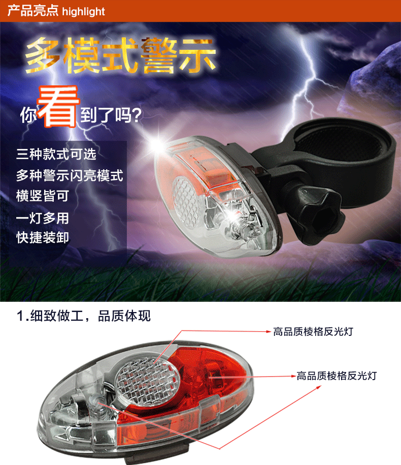 Lumière vélo SOIDIER - Taillights - Ref 2401555 Image 7