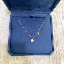 Planetary Sterling Silver Necklace Female Light Luxury Minor Design Advanced Sense Planet Clavicle Chain 2021 New Birthday Gift