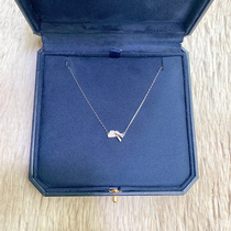 Clouds Sterling Silver Necklace Female Light Luxury Minor Design Sense Advanced Simple Temperament Clavicle Chain for Girlfriend's Birthday Gift