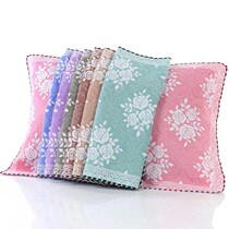 (1 2 strips) cotton gauze pillow towel cotton enlarged padded single sofa towel factory school headscarf