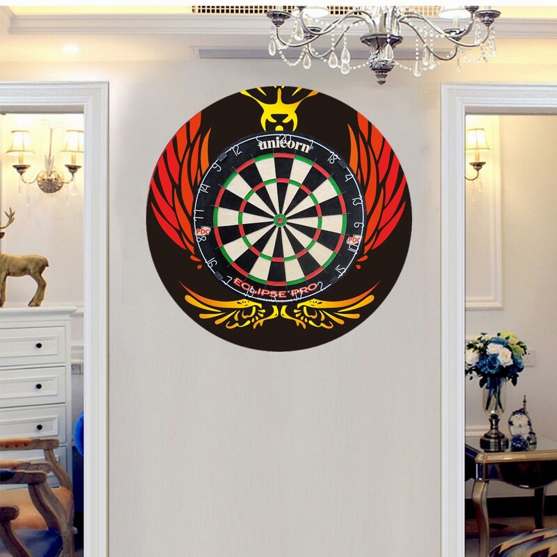 British unicorn professional flying target set competition knife net flying dart target unicorn target