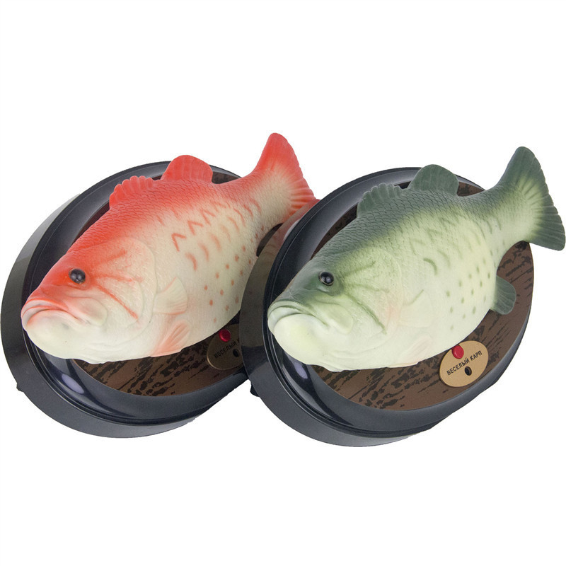 Novelty Prank Toy Electric Artificial Fish That Can Sing, Dance, and Move Its Mouth, Electronic Pet Fish, Kidsren's Toy