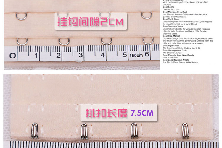 Fixation pour soutien-gorge 4pk - Ref 824720 Image 18