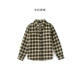 Cotton 2018 Thu mới Trẻ em Cotton Kẻ sọc dài tay Áo sơ mi nam và nữ Áo cotton sơ mi nam cotton đẹp