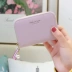 Ví mới KQueenStar2019 phiên bản nữ thời trang Hàn Quốc của gói gấp thẻ mini sinh viên nhỏ tươi - Chủ thẻ ví cầm tay nữ hàng hiệu Chủ thẻ