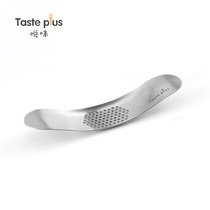 Taste Plus Yuewei Stainless Steel Garlic Press Simple Manual Garlic Crusher Metal Creative Kitchen Gadgets